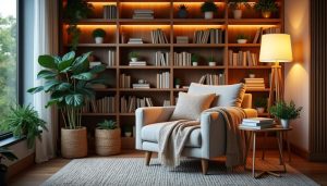 découvrez comment aménager un coin lecture cocooning dans votre salon pour un espace chaleureux et confortable, idéal pour se détendre avec un bon livre.