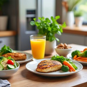 découvrez des recettes de repas équilibrés, rapides et faciles à préparer en moins de 20 minutes pour une alimentation saine au quotidien.