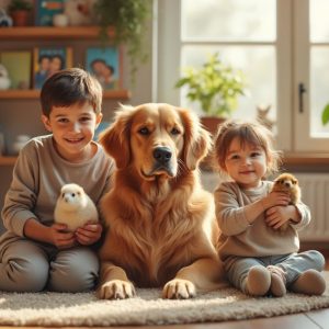 découvrez quels animaux de compagnie sont les plus adaptés pour les familles avec jeunes enfants, en tenant compte de leur comportement, besoin d'attention et sécurité.
