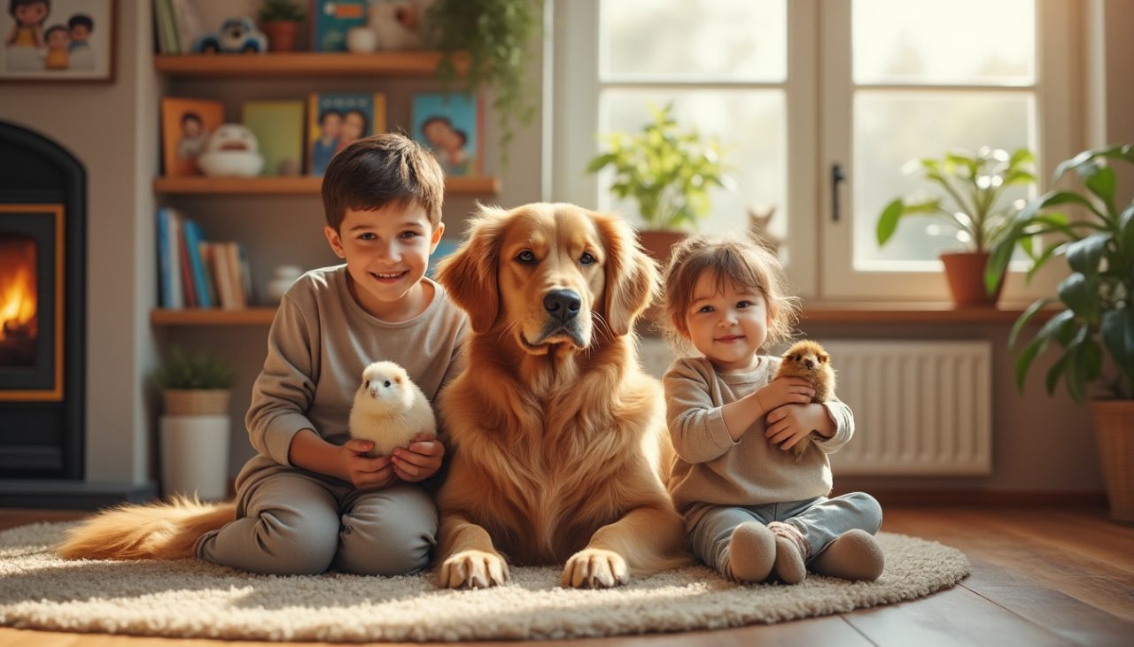 découvrez quels animaux de compagnie sont les plus adaptés pour les familles avec jeunes enfants, en tenant compte de leur comportement, besoin d'attention et sécurité.