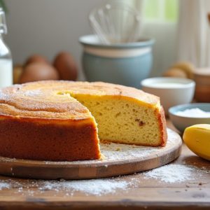 découvrez une recette facile de gâteau sans œuf ni lait, parfaite pour dépanner rapidement avec des ingrédients simples.